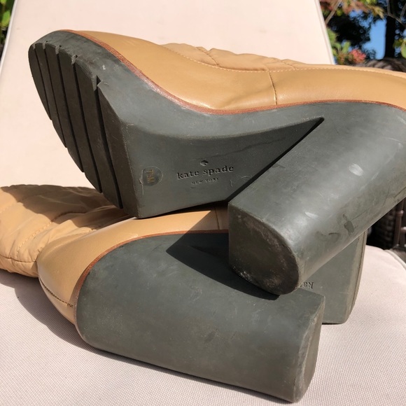 Kate Spade ♠️New York Ginnie Quilted Leather boots - Picture 5 of 15